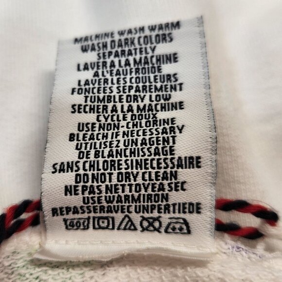 Born Fly Mens Size XL Fly Show Fleece Short Cotton White NWT --15 - Picture 7 of 11